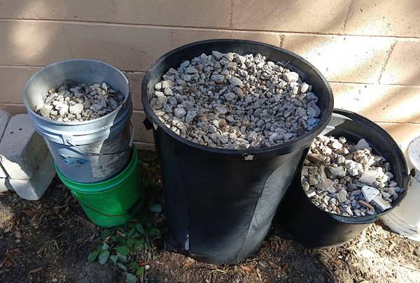 #57 Crushed Concrete Drainage Gravel 1