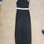 Like New House of Bianchi Black Dress with Satin Belt Size 4 4 thumbnail