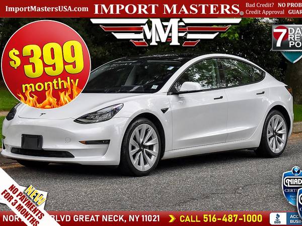 2022 Tesla Model 3 Long Range - $399 (Import Masters)63614465412611120