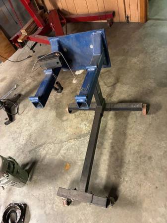 Engine hoist with BMW engine holder (79 R90/6) 1