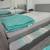 Convertible twin over twin wood bunk beds with trundle and ladder 2 thumbnail