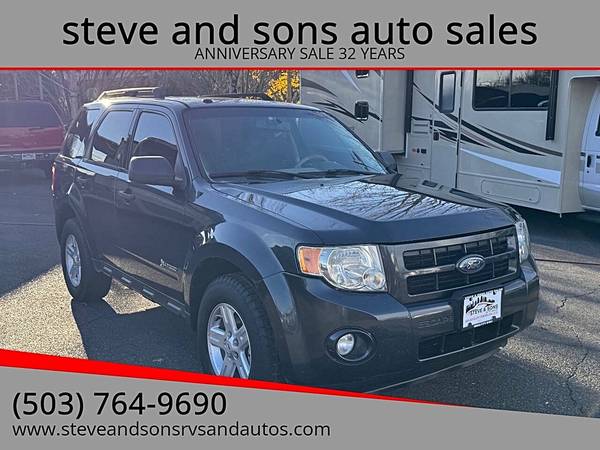 2009 Ford Escape Hybrid Base 4dr SUV (6215 SE 82 AVE PORTLAND,OR 97266 1
