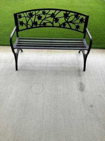 Cast iron bench 1