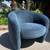 Brand New. All Modern Brand Barrel Chair (Blue). $250. Only 1 available 2 thumbnail