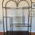 Vintage Mid Century Milo Baughman Style Chrome Glass Display Shelf She 1 thumbnail