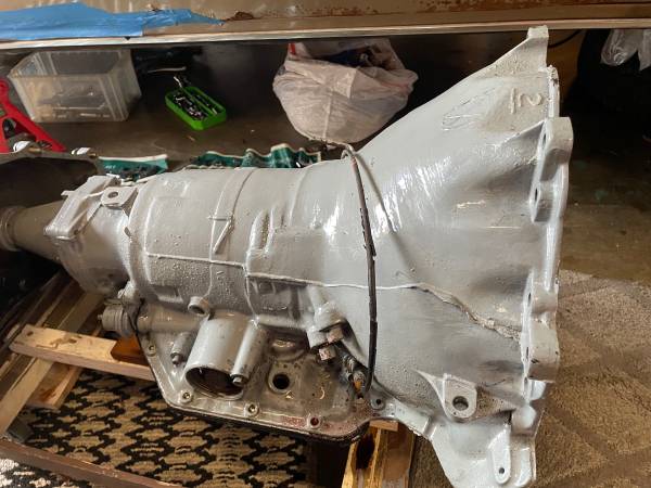 GM TH350C Automatic Transmission - Rare Unicase - Rebuildable Core 1