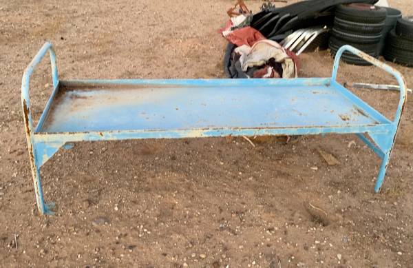 Solid Metal Bed Frame, Army Bed, Take Camping,Outdoor Sleep 1