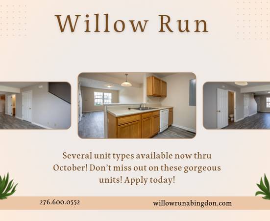 Leasing for Now-October 1