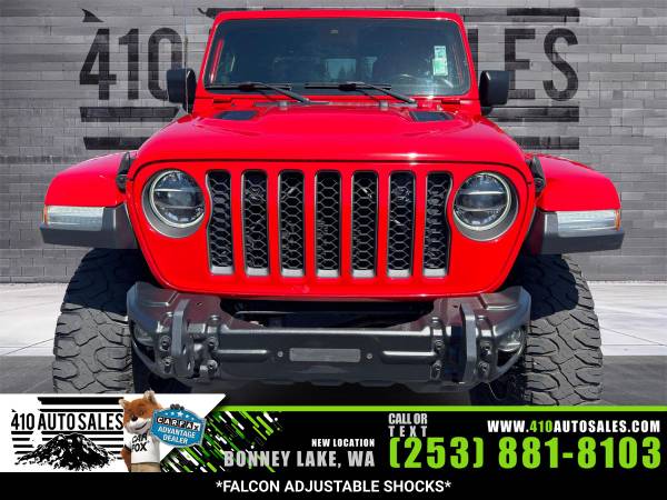 Lifted 2020 Jeep Gladiator Rubicon Crew Cab Short Bed - $39,950 (New Location with More Vehicles!)63623096627971121