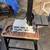 Delta 4" x 36" belt/ 6" disc sander & stand 2 thumbnail