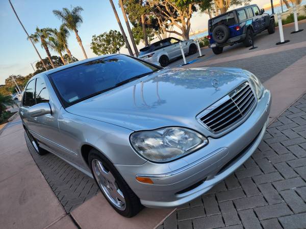 2002 Mercedes-Benz S500-54k MILES - $11,300 (San Diego)63440833363201123