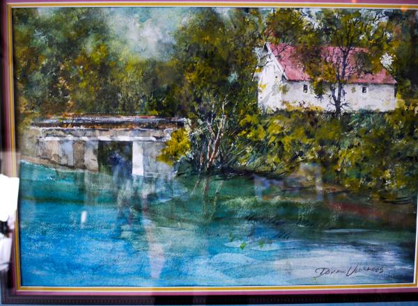 Original Don Voorhees signed watercolor painting 1