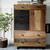Crate And Barrel Atwood Rustic Modern Wardrobe Armoire Dresser Cabinet 12 thumbnail
