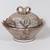 Studio Pottery Lidded Bowl – Signed Hansen Double-Loop Handle (Austin) 1 thumbnail