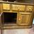 Large Oak Corner Cupboard China Display Hutch 7 thumbnail