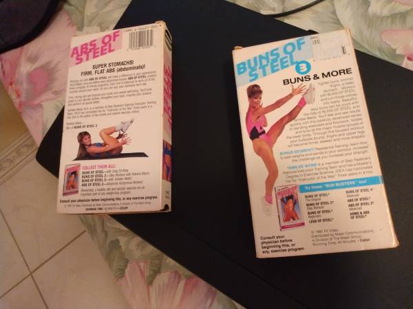 Tamilee Webb Classic VHS Tapes 1