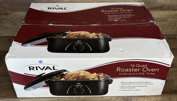 Brand New Rival 16 Qt Electric Roaster 1