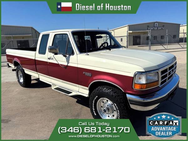 Ford F-250 F250 F 250 7.3L POWERSTROKE DIÉSEL CABINA EXTENDIDA LB - $29,995 (DIESEL OF HOUSTON)63621120061825120