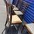 Farmhouse Tiger Oak 5- T Back Paw Feet  Chairs Original 1800's 5 thumbnail