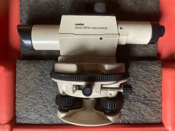 David White Automatic Level Transit 1