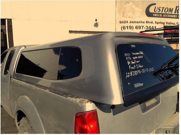 2016/2023, TOYOTA 5 Bed. Crew Cab Camper Shell 1