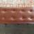 Bonnlo Brown Duet Piano Bench with decorative buttons 3 thumbnail