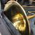 Mendini by Cecilio MTB-L Gold Lacquer Bb Tenor Slide Trombone w/ Case 5 thumbnail