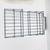 (2) sets - New  Wisteria Metal Basket Shelf pockets 11 thumbnail