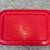 /// PYREX WARE RED RECTANGLE LID 2 QT 232PC \\\ 2 thumbnail