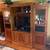 Solid wood entertainment center 2 thumbnail