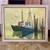 Circa 1960 Original Oil Painting “Ship Harbor” Impressionist Painting 1 thumbnail