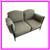 Michael Taylor Montecito Outdoor Loveseat 1 thumbnail