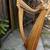 Triplett Celtic 34 string Bubinga/Abalone harp 10 thumbnail
