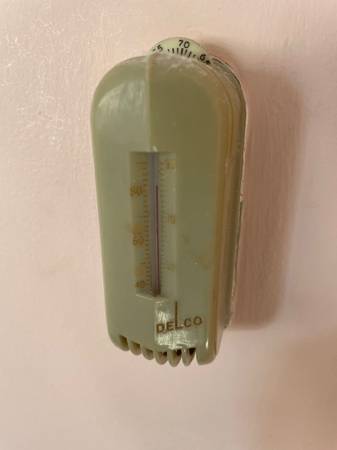 Mid Century Delco Thermostat 1