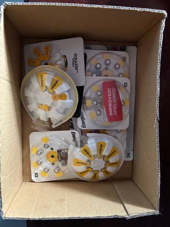 Hearing Aids zinc batteries (various brands) 1