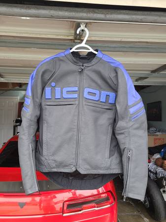 Icon Leather Motorycle Jacket 1