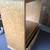 Amish made solid oak cabinet on wheels 3 thumbnail