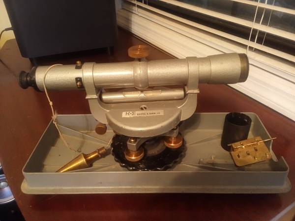 1940-1950S Keuffel & Esser Engineers Survey Mining Transit - $200 (Ariton)63442413881475123