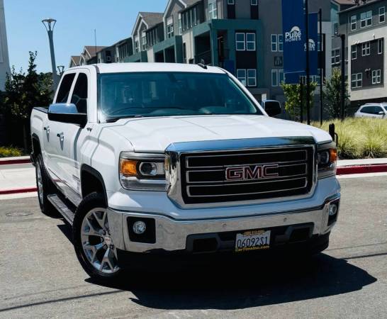 2015 GMC Sierra 1500 SLT  4dr Crew Cab 5.8 ft. SB Pickup Truck 4x4 4WD - $28,995 (1555 W San Carlos St  San Jose, CA 95126)63617844138625122