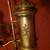 Vintage brass student lamp no globe ?  kerosene oil to electric works 1 thumbnail