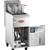 Avantco FF50 Natural Gas 50 lb. Stainless Steel Floor Fryer - 120,000 4 thumbnail