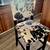 Set of two! Linon Cole Wooden Black Barstool with 30" Seat Height and 1 thumbnail