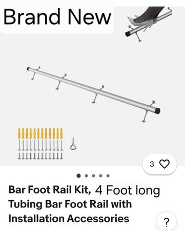 Bar Foot Rest 4 foot 1