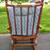 Rocker Tell City Vintage Upholstered Maple Rocking Chair Rocker 13 thumbnail