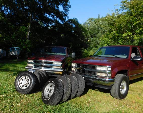 (3) Pack Deal Chevy 2500 Trucks with Clear titles - $23,500 (Grayland)63624376837123121