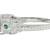 2.21 CTW Old European Diamond Emerald 18 Karat White Gold Engagement Ring GIA 7 thumbnail