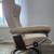 Stressless Wing Medium Leather Recliner & Ottoman – Signature Base 5 thumbnail