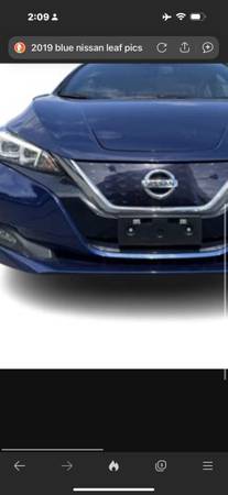 2019 Nissan Leaf SV, azul, excelente estado - $13.900 (New Brighton)63489817297923121