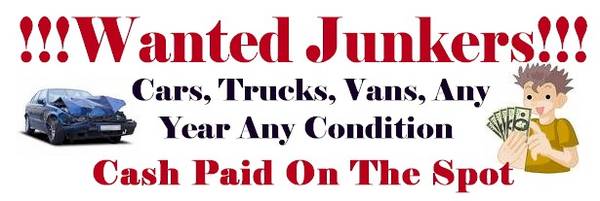 CASH FOR JUNK CARS FREE TOWING 1