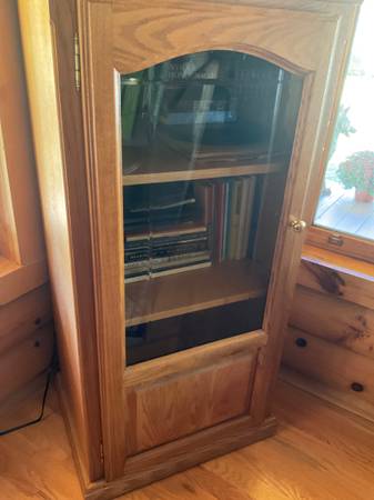 Oak bookcase 1